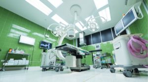 clean hospital room